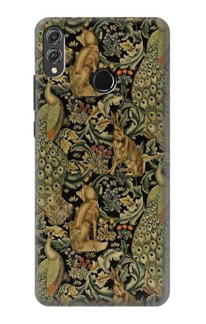 S3661 William Morris Forest Velvet Etui Coque Housse pour Huawei Honor 8X