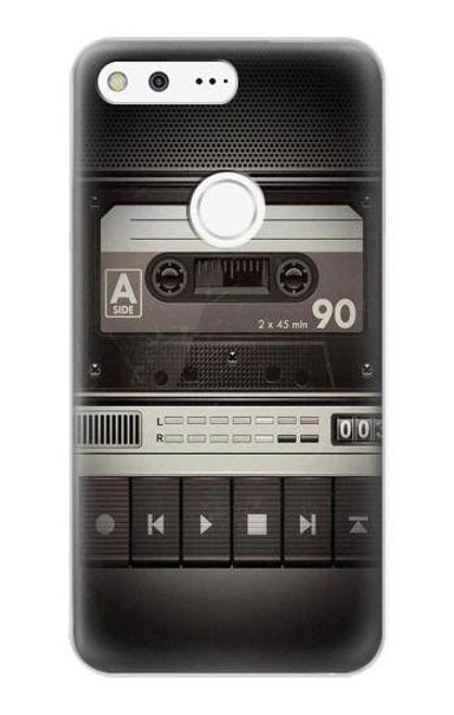 S3501 Lecteur cassette millésimé Etui Coque Housse pour Google Pixel XL