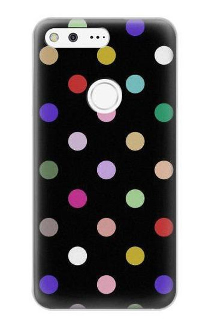 S3532 Coloré à pois Etui Coque Housse pour Google Pixel XL