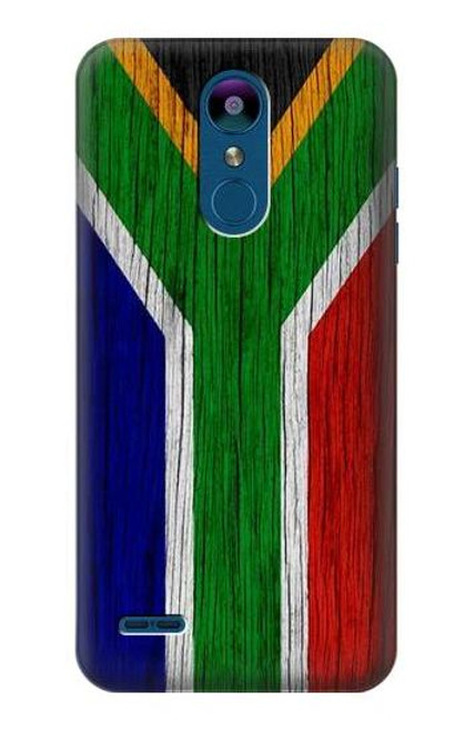 S3464 South Africa Flag Etui Coque Housse pour LG K8 (2018)