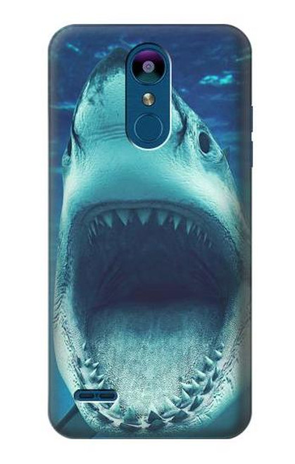 S3548 Tiger Shark Etui Coque Housse pour LG K8 (2018)