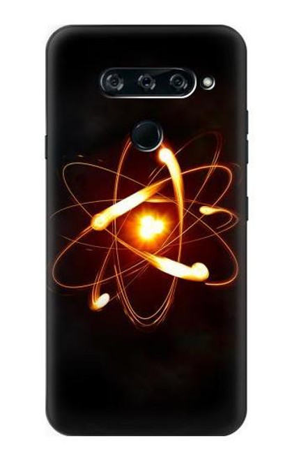 S3547 Quantum Atom Etui Coque Housse pour LG V40, LG V40 ThinQ