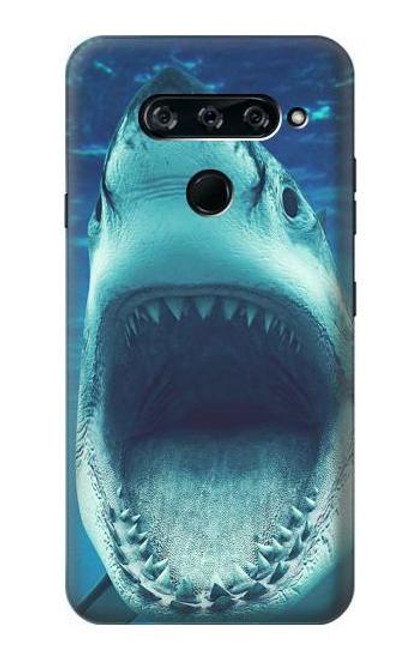 S3548 Tiger Shark Etui Coque Housse pour LG V40, LG V40 ThinQ