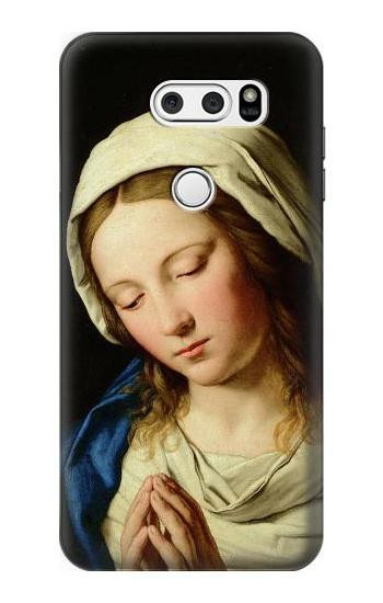 S3476 Virgin Mary Prayer Etui Coque Housse pour LG V30, LG V30 Plus, LG V30S ThinQ, LG V35, LG V35 ThinQ