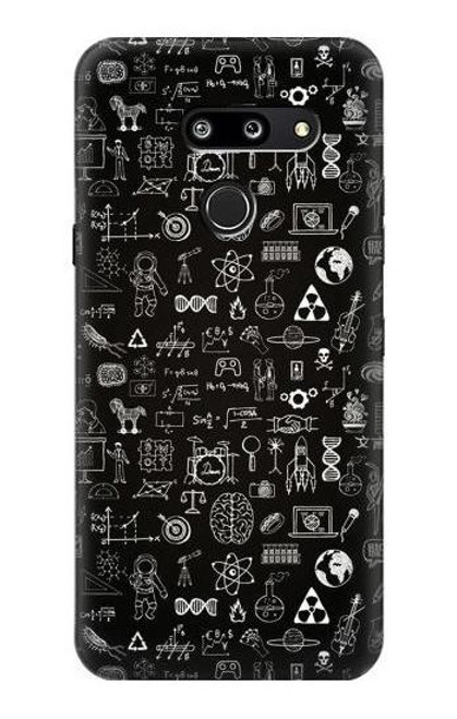 S3426 Blackboard Science Etui Coque Housse pour LG G8 ThinQ