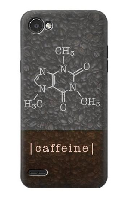 S3475 Caffeine Molecular Etui Coque Housse pour LG Q6