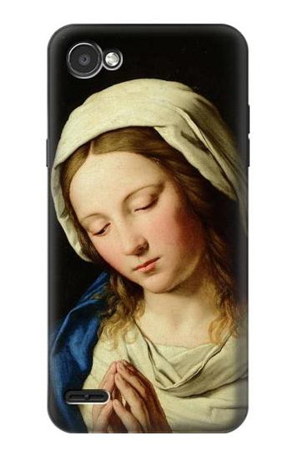 S3476 Virgin Mary Prayer Etui Coque Housse pour LG Q6