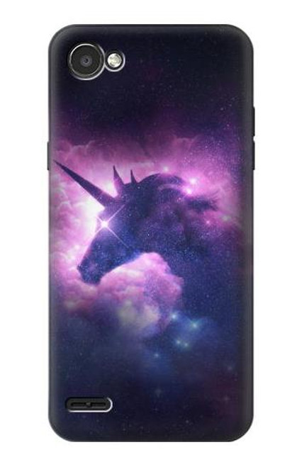 S3538 Unicorn Galaxy Etui Coque Housse pour LG Q6