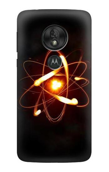 S3547 Quantum Atom Etui Coque Housse pour Motorola Moto G7 Play