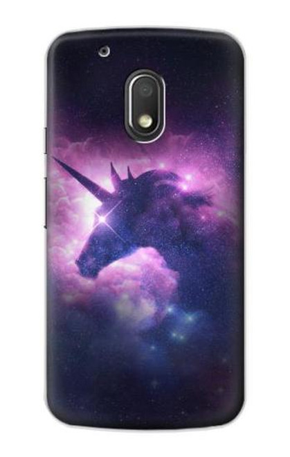 S3538 Unicorn Galaxy Etui Coque Housse pour Motorola Moto G4 Play