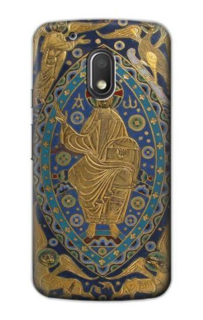 S3620 Book Cover Christ Majesty Etui Coque Housse pour Motorola Moto G4 Play