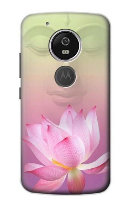 S3511 Lotus flower Buddhism Etui Coque Housse pour Motorola Moto G6 Play, Moto G6 Forge, Moto E5