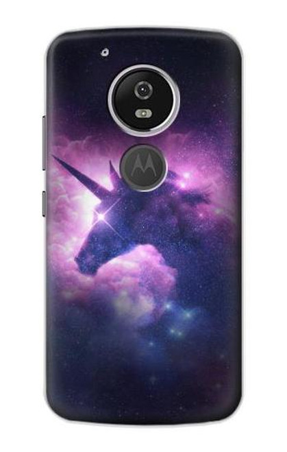 S3538 Unicorn Galaxy Etui Coque Housse pour Motorola Moto G6 Play, Moto G6 Forge, Moto E5