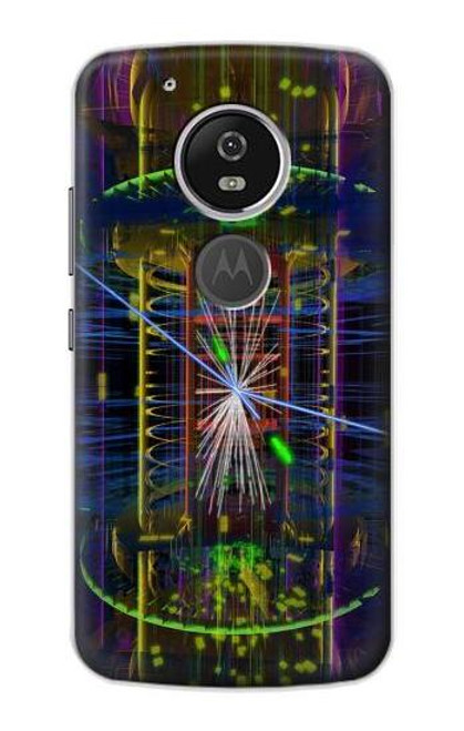 S3545 Quantum Particle Collision Etui Coque Housse pour Motorola Moto G6 Play, Moto G6 Forge, Moto E5