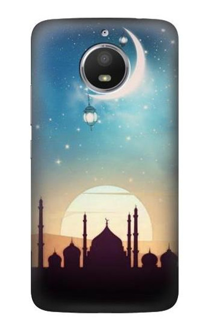 S3502 Islamic Sunset Etui Coque Housse pour Motorola Moto E4 Plus