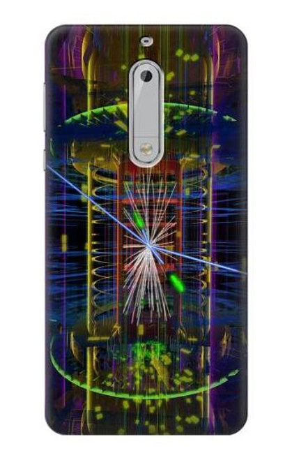 S3545 Quantum Particle Collision Etui Coque Housse pour Nokia 5