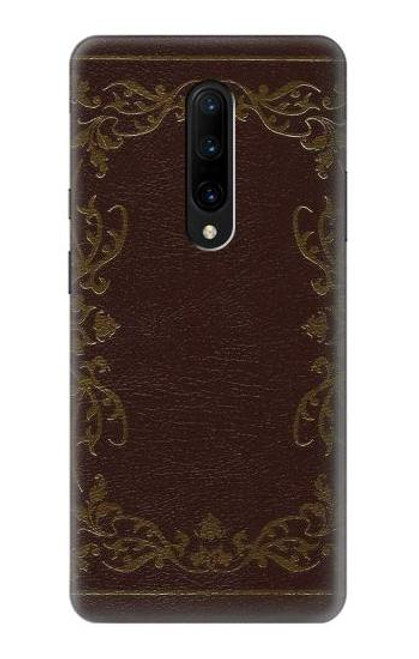 S3553 Vintage Book Cover Etui Coque Housse pour OnePlus 7 Pro