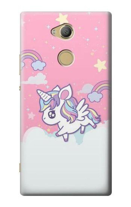 S3518 Unicorn Cartoon Etui Coque Housse pour Sony Xperia XA2 Ultra