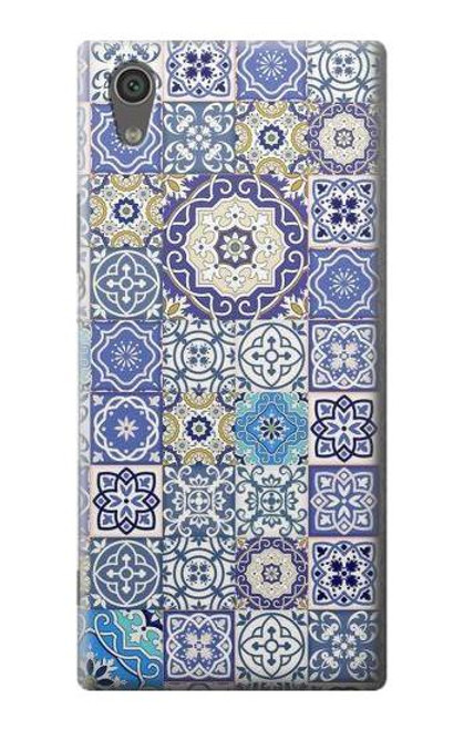 S3537 Moroccan Mosaic Pattern Etui Coque Housse pour Sony Xperia XA1