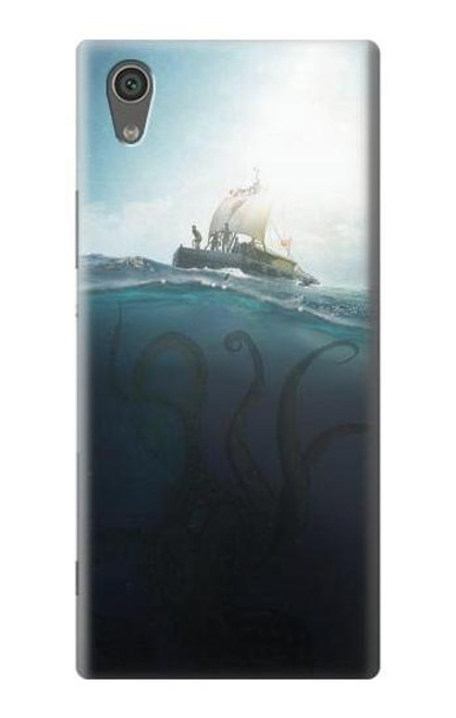 S3540 Giant Octopus Etui Coque Housse pour Sony Xperia XA1