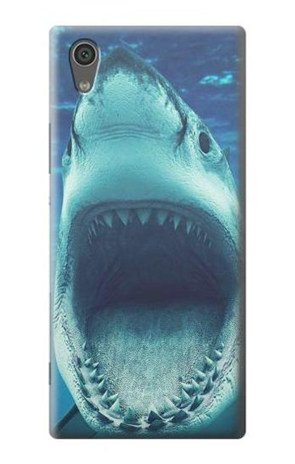 S3548 Tiger Shark Etui Coque Housse pour Sony Xperia XA1