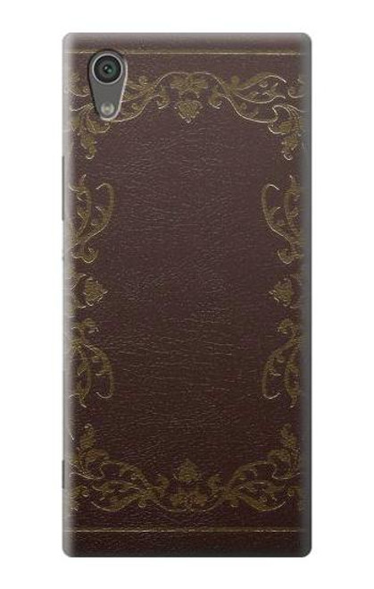 S3553 Vintage Book Cover Etui Coque Housse pour Sony Xperia XA1