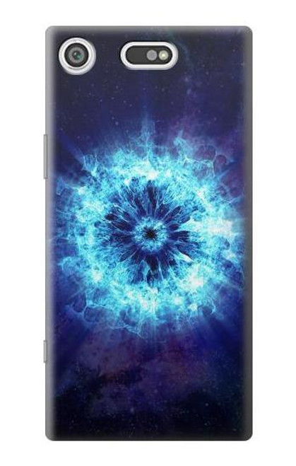 S3549 Shockwave Explosion Etui Coque Housse pour Sony Xperia XZ1