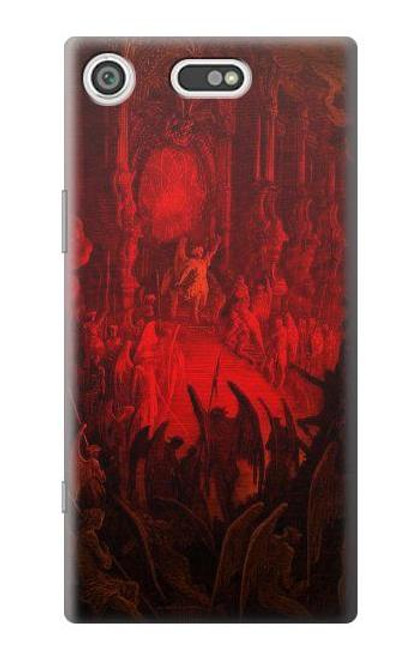 S3583 Paradise Lost Satan Etui Coque Housse pour Sony Xperia XZ1