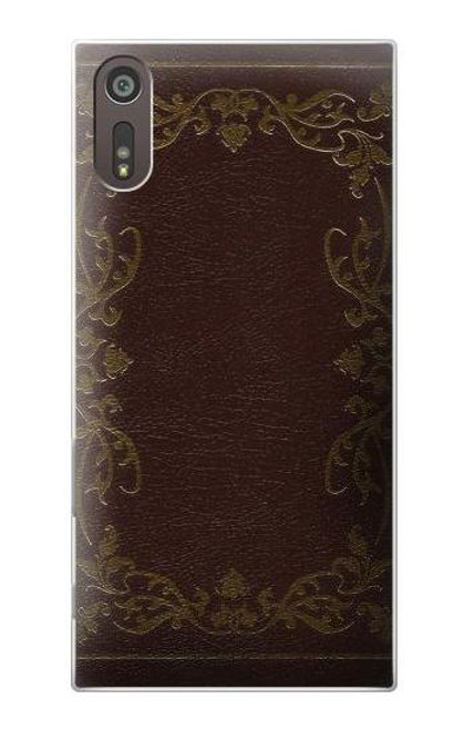 S3553 Vintage Book Cover Etui Coque Housse pour Sony Xperia XZ