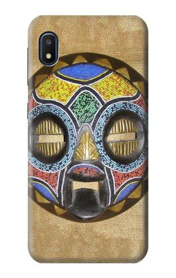 S0965 African Baluba Mask Etui Coque Housse pour Samsung Galaxy A10e