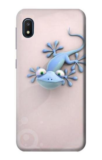 S1631 Funny Gecko Lizard Etui Coque Housse pour Samsung Galaxy A10e