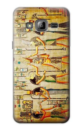 S0272 Egypt Wall Art Etui Coque Housse pour Samsung Galaxy J3 (2016)