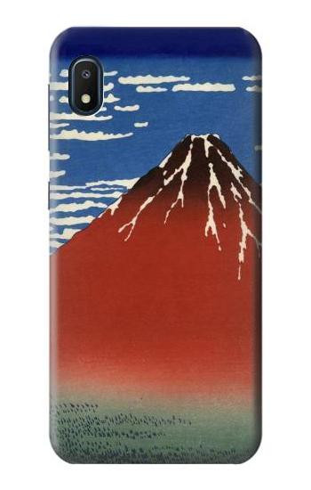 S2390 Katsushika Hokusai Red Fuji Etui Coque Housse pour Samsung Galaxy A10e