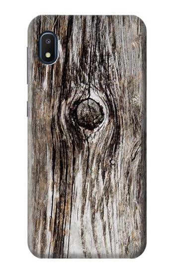S2844 Old Wood Bark Graphic Etui Coque Housse pour Samsung Galaxy A10e