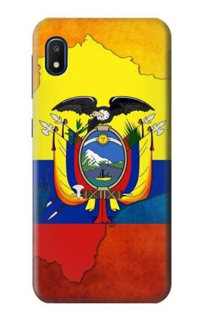 S3020 Ecuador Flag Etui Coque Housse pour Samsung Galaxy A10e