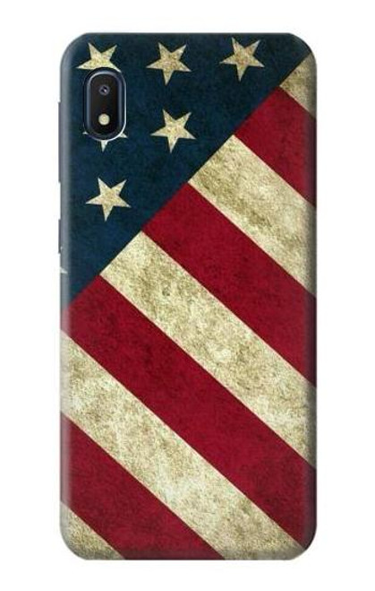S3295 US National Flag Etui Coque Housse pour Samsung Galaxy A10e