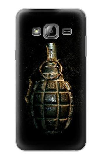 S0881 Hand Grenade Etui Coque Housse pour Samsung Galaxy J3 (2016)