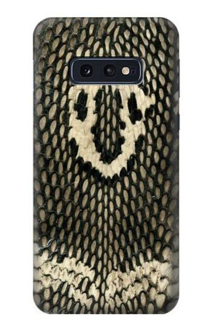 S2711 King Cobra Snake Skin Graphic Printed Etui Coque Housse pour Samsung Galaxy S10e