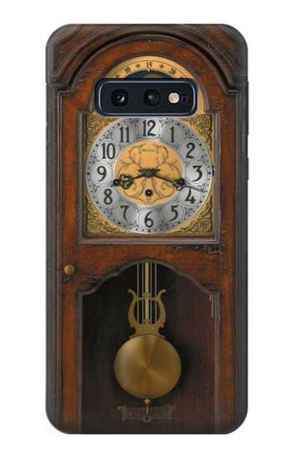 S3173 Grandfather Clock Antique Wall Clock Etui Coque Housse pour Samsung Galaxy S10e