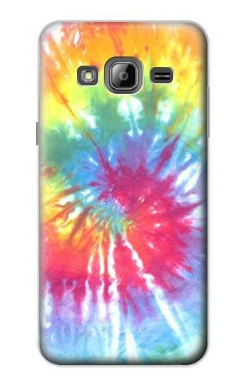 S1697 Tie Dye Colorful Graphic Printed Etui Coque Housse pour Samsung Galaxy J3 (2016)