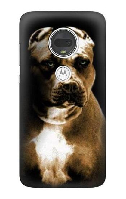 S0520 PitBull Etui Coque Housse pour Motorola Moto G7, Moto G7 Plus