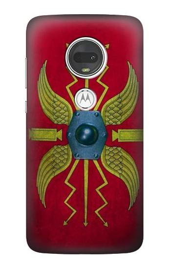 S3206 Roman Shield Scutum Etui Coque Housse pour Motorola Moto G7, Moto G7 Plus