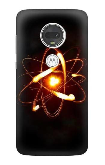 S3547 Quantum Atom Etui Coque Housse pour Motorola Moto G7, Moto G7 Plus
