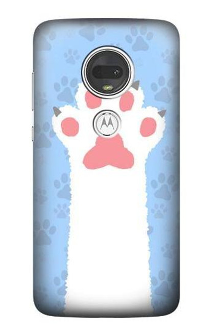 S3618 Cat Paw Etui Coque Housse pour Motorola Moto G7, Moto G7 Plus