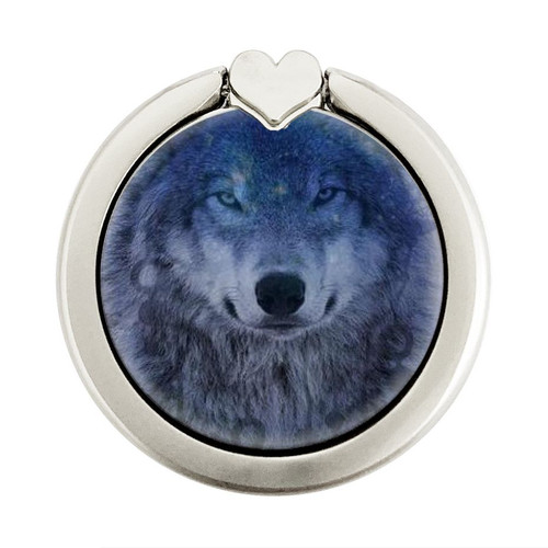 S3410 Wolf Dream Catcher Graphique Porte-Bague et Pop Up Grip doigt Socket Support