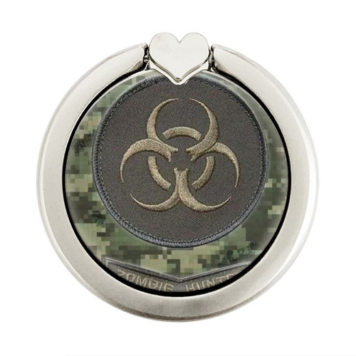 S3468 Biohazard Zombie Hunter Graphic Graphique Porte-Bague et Pop Up Grip doigt Socket Support