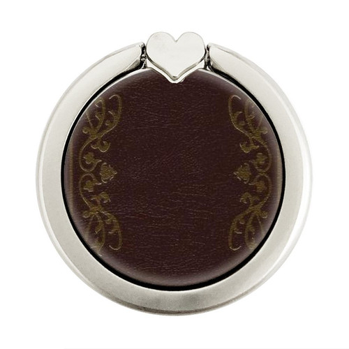 S3553 Vintage Book Cover Graphique Porte-Bague et Pop Up Grip doigt Socket Support