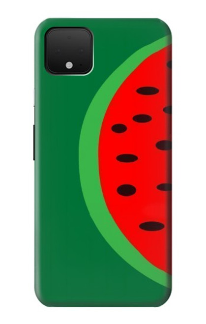 S2383 Pastèque Etui Coque Housse pour Google Pixel 4