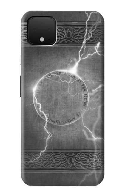 S2533 Thor Tonnerre grève Marteau Etui Coque Housse pour Google Pixel 4