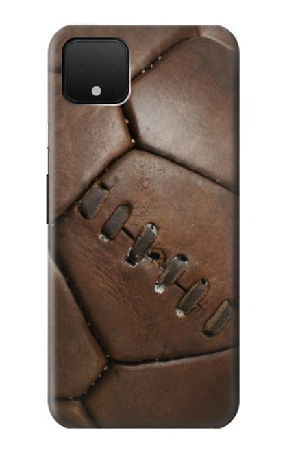 S2661 Football Football graphique en cuir Etui Coque Housse pour Google Pixel 4